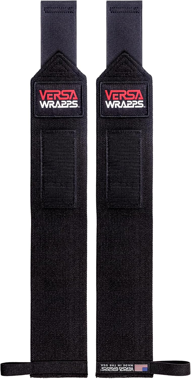 Versa Gripps Versa Wrapps for Powerlifters, Bodybuilders, and All Athletes, Complement to Our Lifting Grips, Made in the USA, 18" In - Image 1